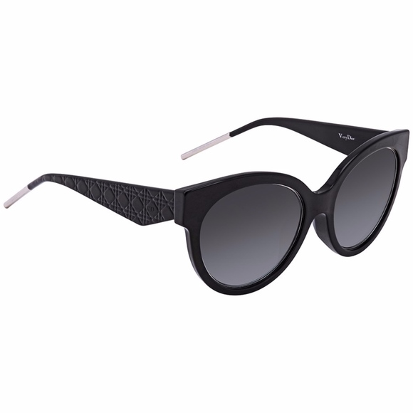 Dior Accessories - New DIOR Grey Gradient Black Cat Eye Sunglasses